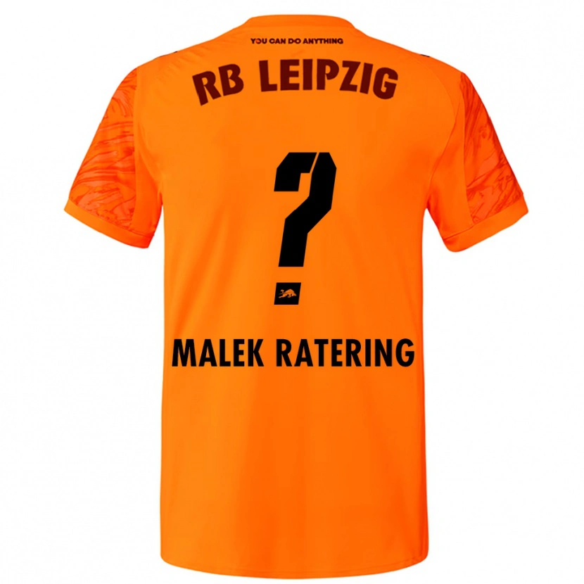 Danxen Kinder Jakob Malek Ratering #0 Trikot Orange Rot Torwarttrikot 2025/26 Österreich