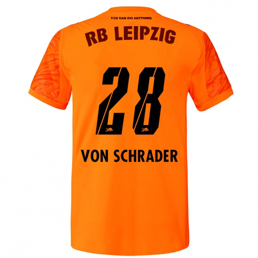 Danxen Kinder Lina Von Schrader #28 Trikot Orange Rot Torwarttrikot 2025/26 Österreich