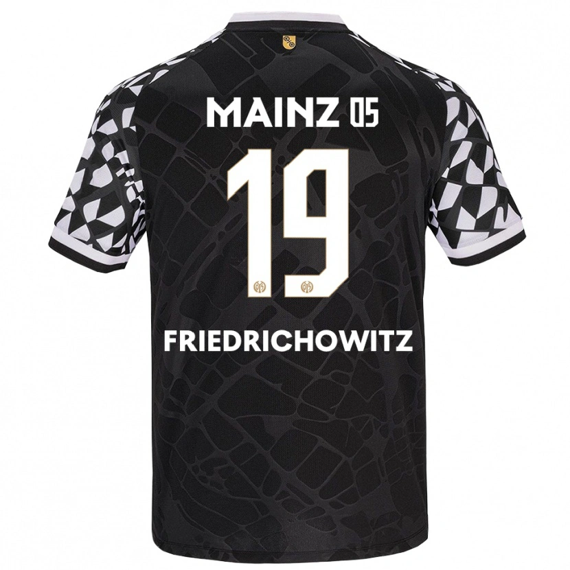 Danxen Kinder Anna Friedrichowitz #19 Trikot Schwarz Weiß Torwarttrikot 2025/26 Österreich