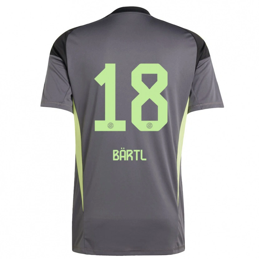 Danxen Kinder Jannis Bärtl #18 Trikot Schwarz Grün Gelb Torwarttrikot 2025/26 Österreich