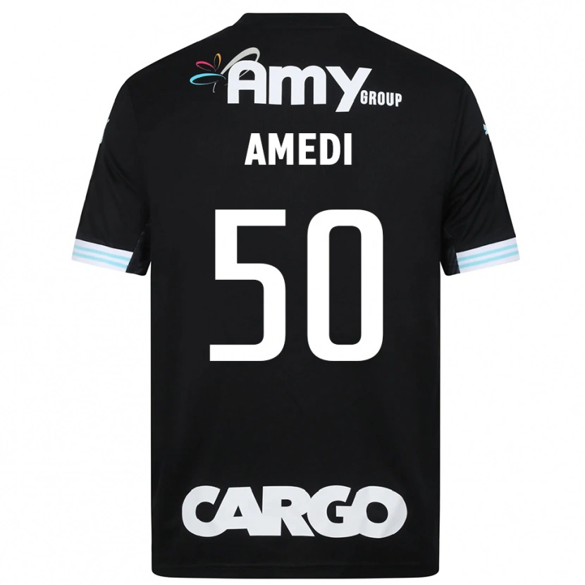 Danxen Kinder Roie Amedi #50 Trikot Schwarz Weiß Torwarttrikot 2025/26 Österreich