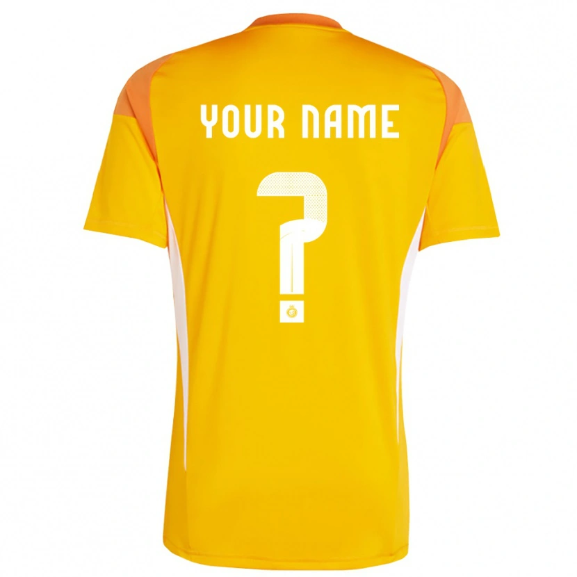 Danxen Kinder Al-Nassr Trikot Orange Gelb Weiß Torwarttrikot 2025/26 Österreich