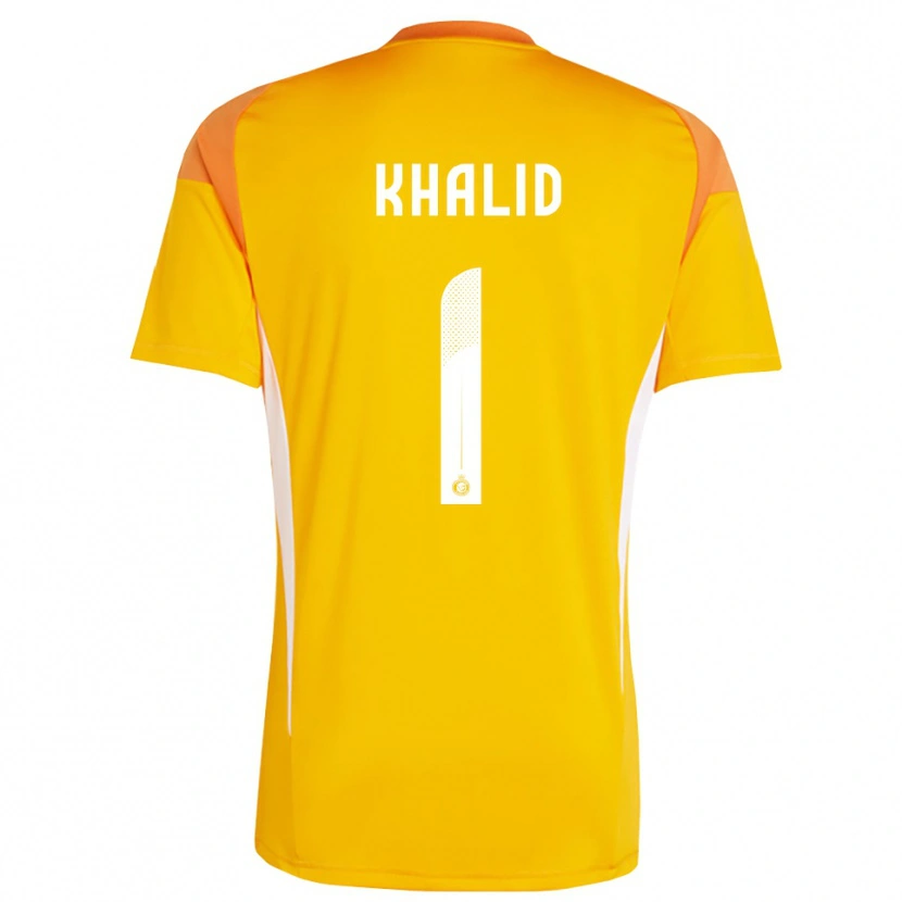 Danxen Kinder Sara Khalid #1 Trikot Orange Gelb Weiß Torwarttrikot 2025/26 Österreich