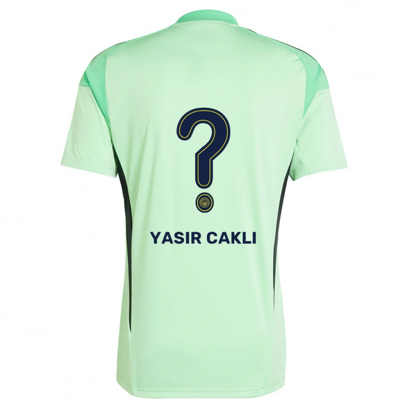Danxen Kinder Ali Yasir Caklı #0 Trikot Hellgrün Schwarz Torwarttrikot 2025/26 Österreich