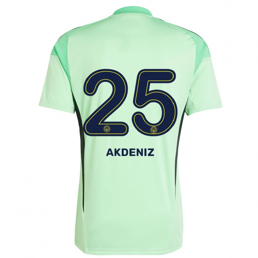 Danxen Kinder Zeynep Akdeniz #25 Trikot Hellgrün Schwarz Torwarttrikot 2025/26 Österreich