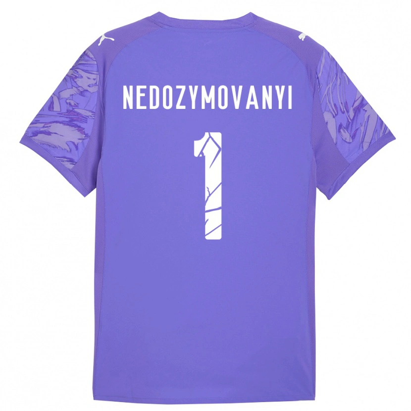 Danxen Kinder Artem Nedozymovanyi #1 Trikot Flieder Lila Torwarttrikot 2025/26 Österreich