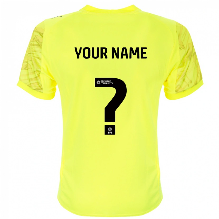 Danxen Kinder Blackpool FC Trikot Gelb Schwarz Torwarttrikot 2025/26 Österreich
