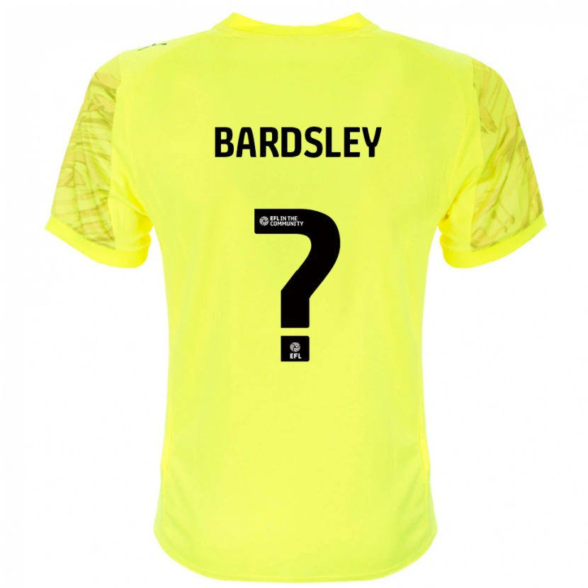 Danxen Kinder Harvey Bardsley #0 Trikot Gelb Schwarz Torwarttrikot 2025/26 Österreich