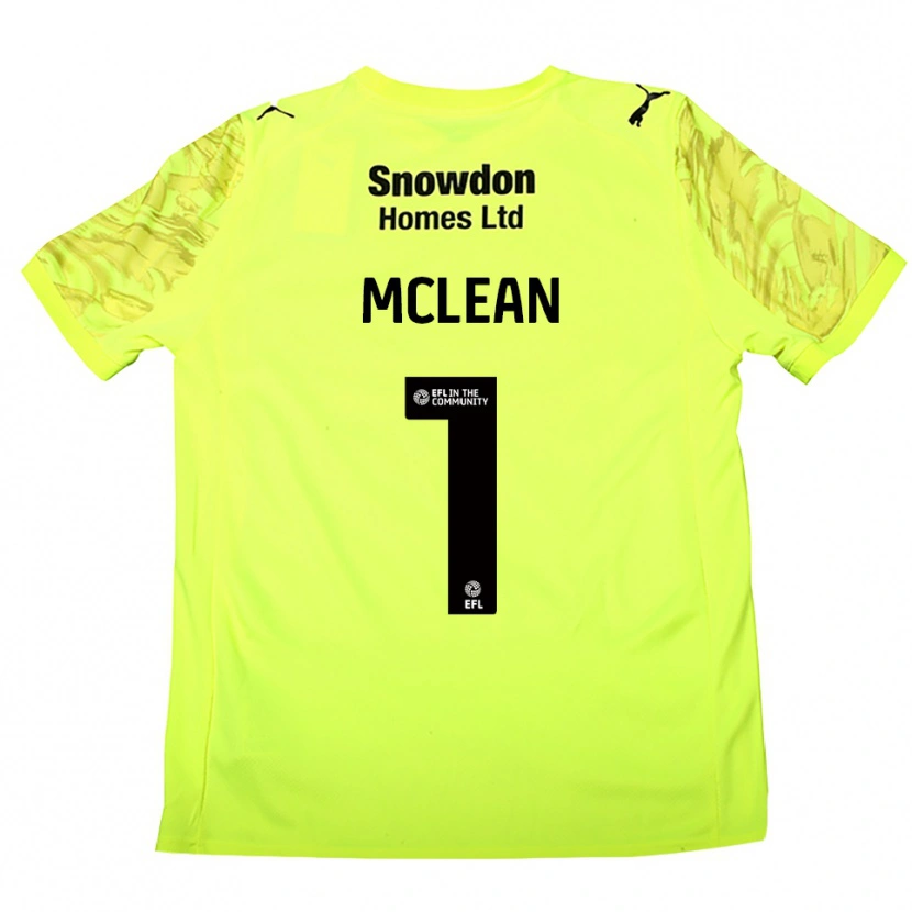 Danxen Kinder Katie Mclean #1 Trikot Leuchtendes Grün Torwarttrikot 2025/26 Österreich