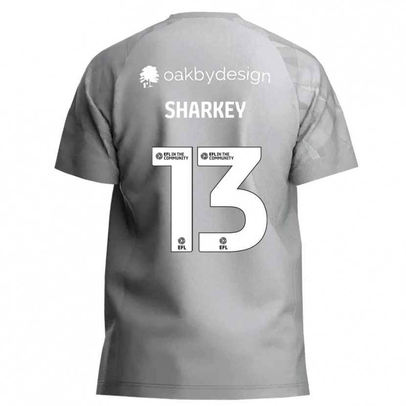 Danxen Kinder Toby Sharkey #13 Trikot Dunkelgrau Torwarttrikot 2025/26 Österreich