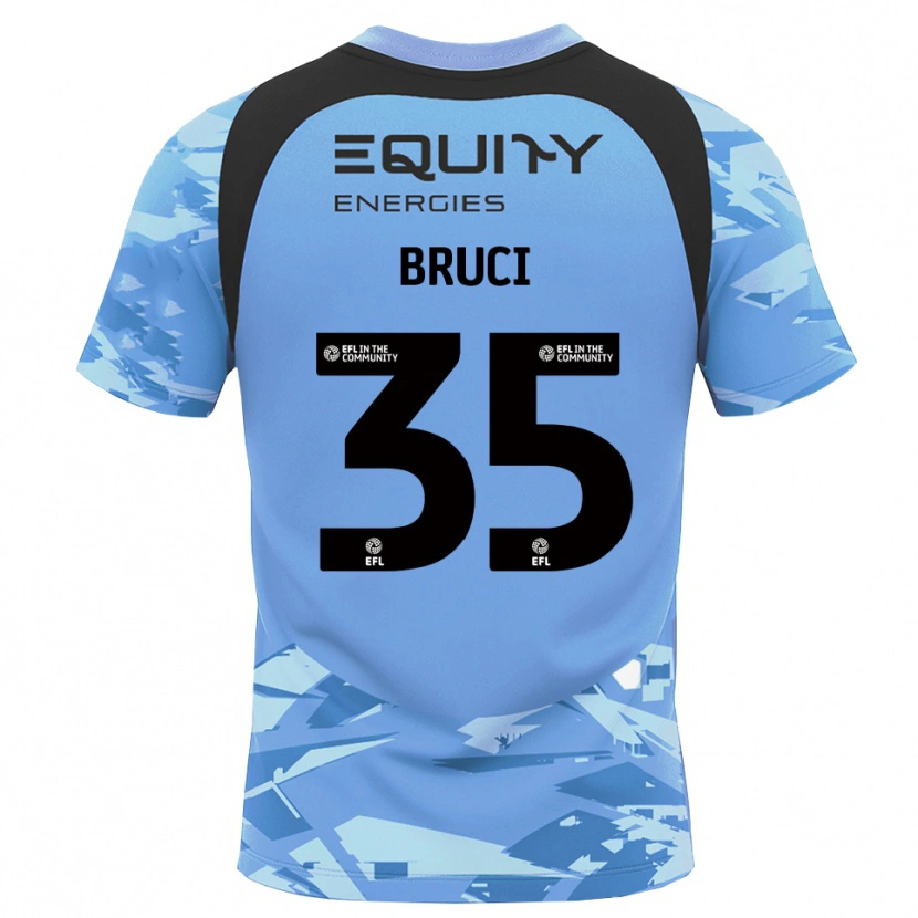 Danxen Kinder Izabella Bruci #35 Trikot Hellblau Glack Torwarttrikot 2025/26 Österreich