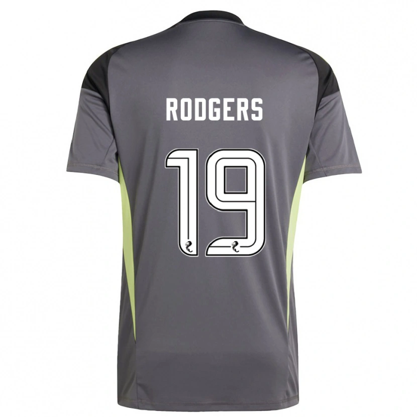 Danxen Kinder Lisa Rodgers #19 Trikot Grau Weiß Torwarttrikot 2025/26 Österreich