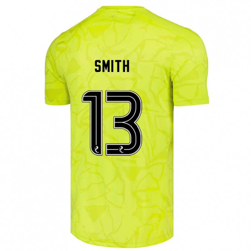 Danxen Kinder Jordan Smith #13 Trikot Gelb Schwarz Torwarttrikot 2025/26 Österreich