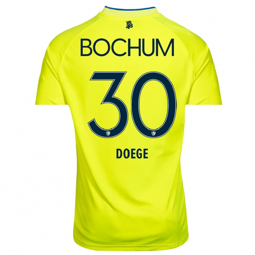 Danxen Kinder Leonie Doege #30 Trikot Gelb Grün Torwarttrikot 2025/26 Österreich