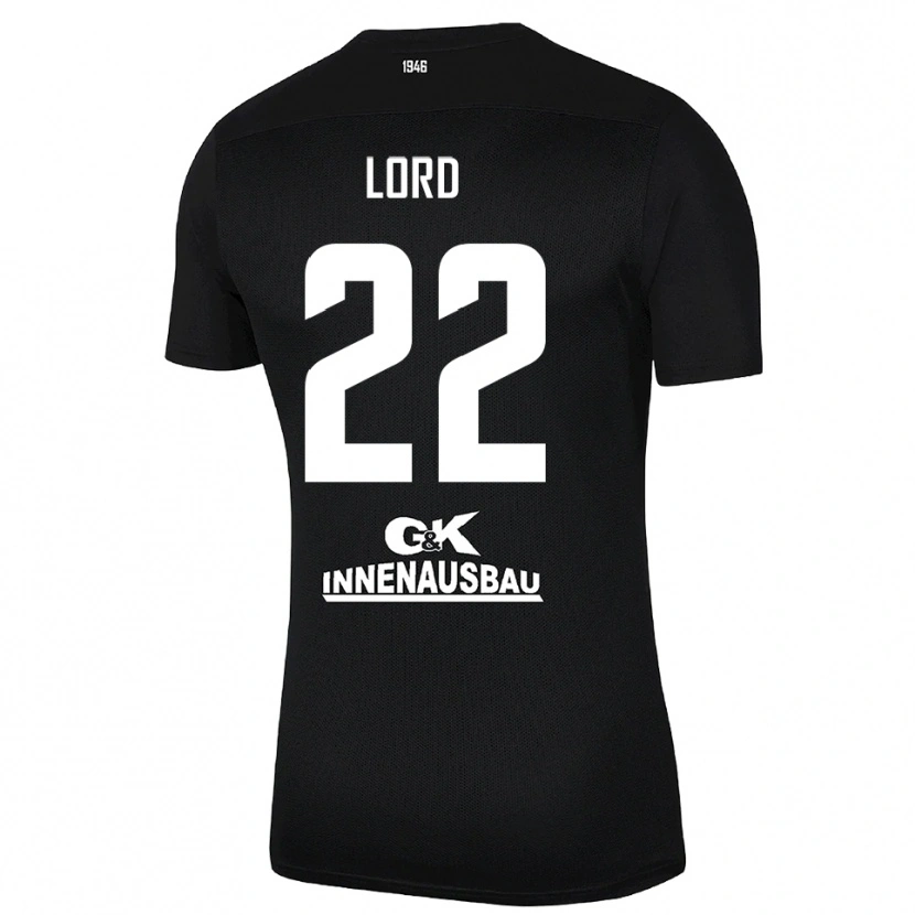 Danxen Kinder Louis Lord #22 Trikot Schwarz Weiß Torwarttrikot 2025/26 Österreich