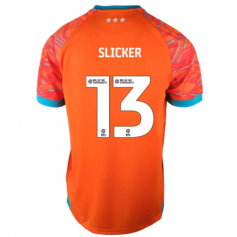Danxen Kinder Cieran Slicker #13 Trikot Orange Weiß Torwarttrikot 2025/26 Österreich
