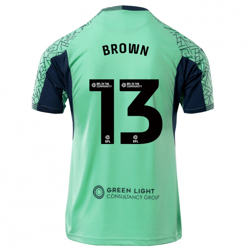 Danxen Kinder Mason Brown #13 Trikot Aqua Schwarz Torwarttrikot 2025/26 Österreich