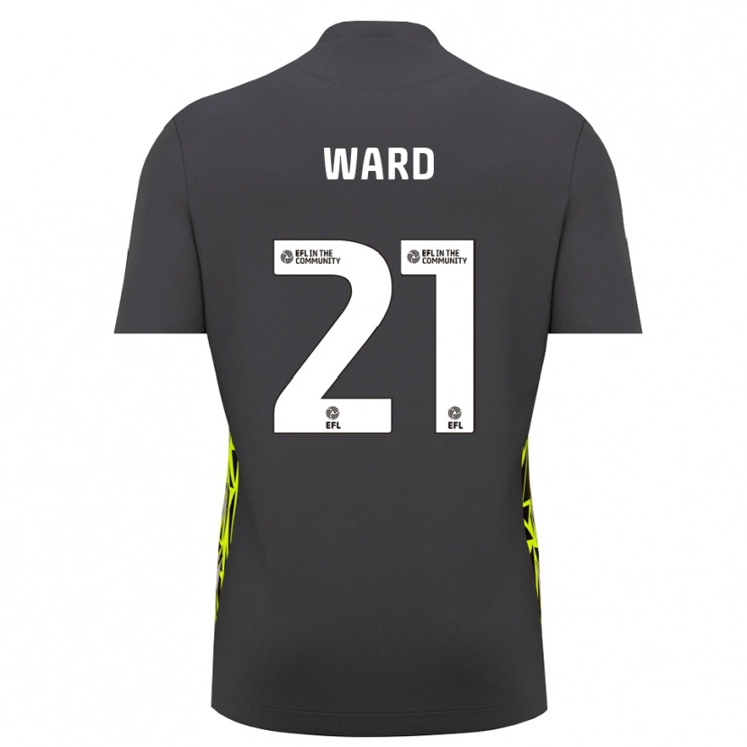 Danxen Kinder Danny Ward #21 Trikot Grau Waldgrün Torwarttrikot 2025/26 Österreich