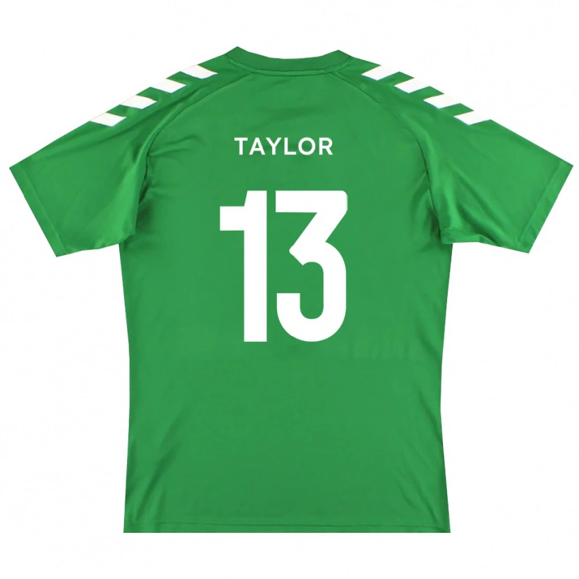 Danxen Kinder Sam Taylor #13 Trikot Grün Weiß Torwarttrikot 2025/26 Österreich