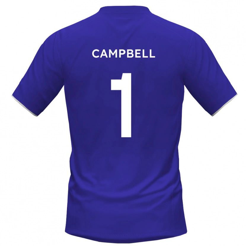 Danxen Kinder Maison Campbell #1 Trikot Königsblau Torwarttrikot 2025/26 Österreich