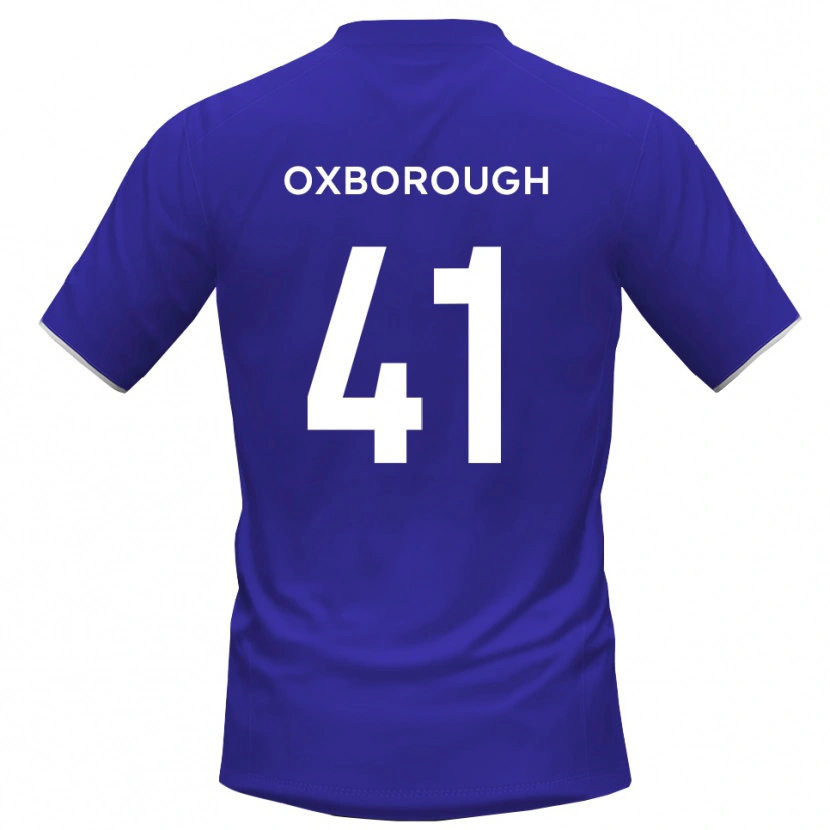 Danxen Kinder Ewan Oxborough #41 Trikot Königsblau Torwarttrikot 2025/26 Österreich