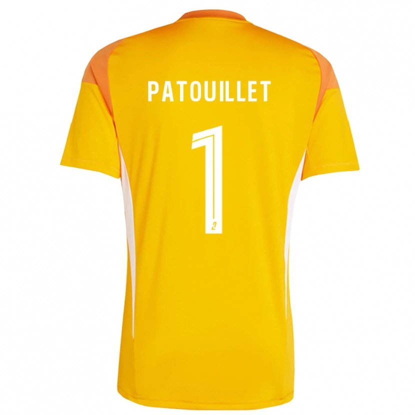 Danxen Kinder Mathieu Patouillet #1 Trikot Orange Rot Torwarttrikot 2025/26 Österreich