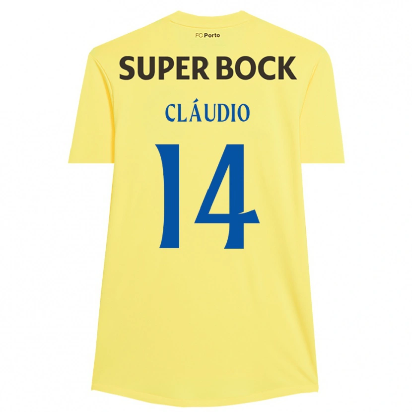 Danxen Kinder Cláudio Ramos #14 Trikot Hellgelb Schwarz Torwarttrikot 2025/26 Österreich