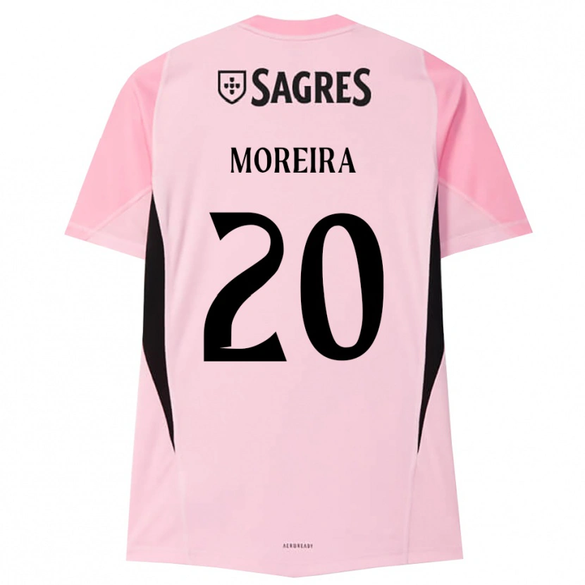 Danxen Kinder André Moreira #20 Trikot Rosa Schwarz Torwarttrikot 2025/26 Österreich