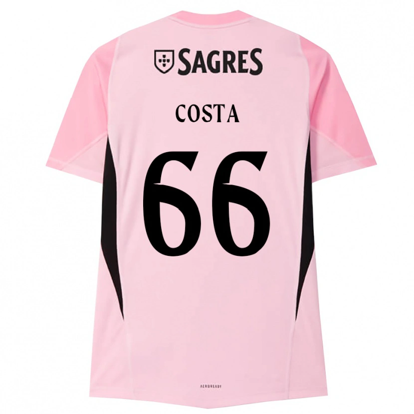 Danxen Kinder Rute Costa #66 Trikot Rosa Schwarz Torwarttrikot 2025/26 Österreich