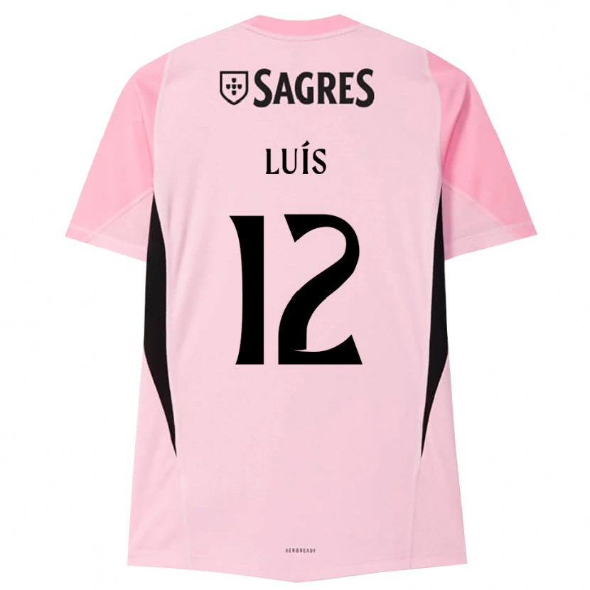 Danxen Kinder António Luís #12 Trikot Rosa Schwarz Torwarttrikot 2025/26 Österreich