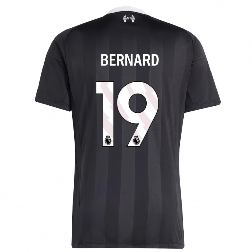 Danxen Kinder DJ Bernard #19 Trikot Schwarz Weiß Torwarttrikot 2025/26 Österreich