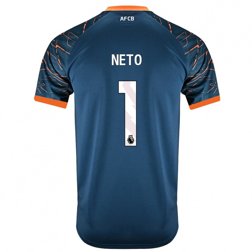 Danxen Kinder Neto #1 Trikot Dunkles Schieferblau Torwarttrikot 2025/26 Österreich
