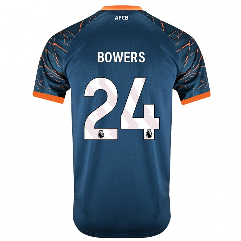Danxen Kinder Kelci Bowers #24 Trikot Dunkles Schieferblau Torwarttrikot 2025/26 Österreich
