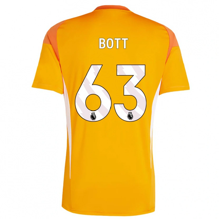 Danxen Kinder Aaron Bott #63 Trikot Orange Weiß Torwarttrikot 2025/26 Österreich
