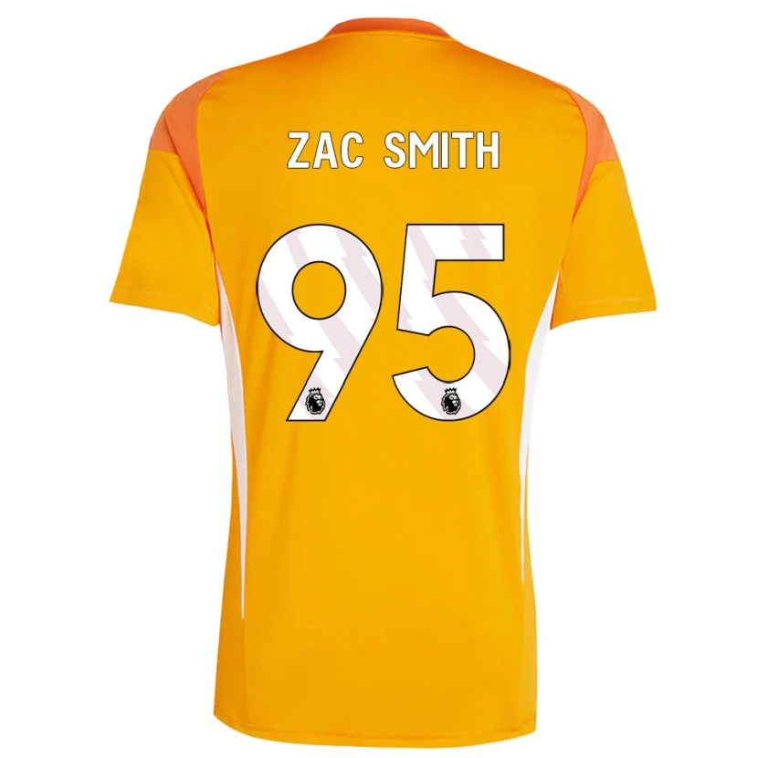 Danxen Kinder Zac Smith #95 Trikot Orange Weiß Torwarttrikot 2025/26 Österreich