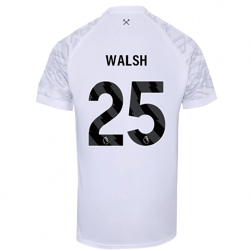 Danxen Kinder Megan Walsh #25 Trikot Schwarz Weiß Torwarttrikot 2025/26 Österreich