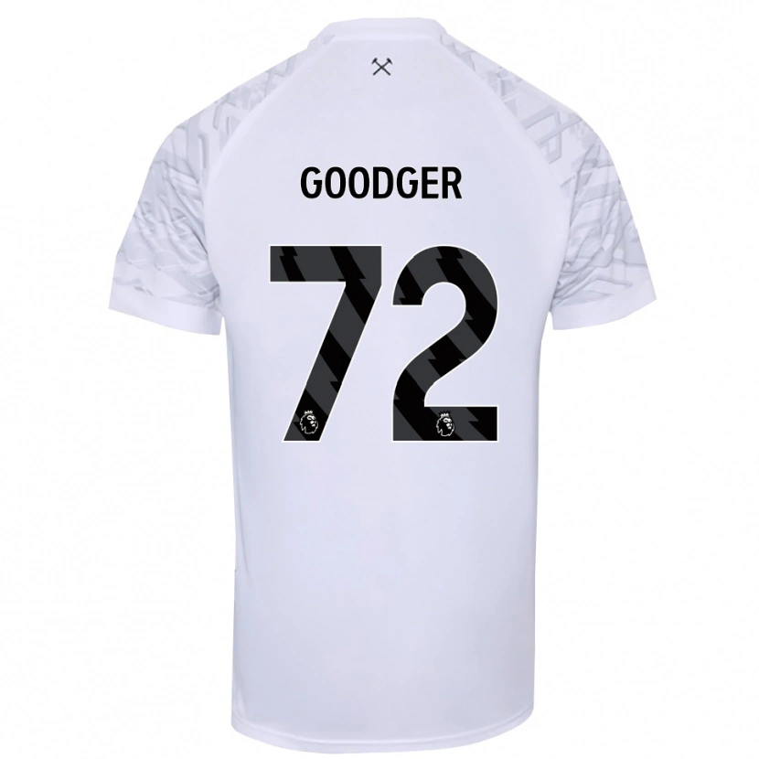 Danxen Kinder Tommy Goodger #72 Trikot Schwarz Weiß Torwarttrikot 2025/26 Österreich