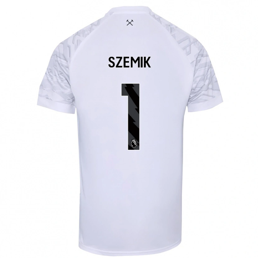 Danxen Kinder Kinga Szemik #1 Trikot Schwarz Weiß Torwarttrikot 2025/26 Österreich