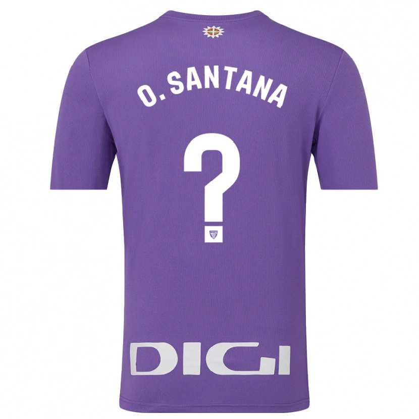 Danxen Kinder Olatz Santana Amado #0 Trikot Violett Weiß Torwarttrikot 2025/26 Österreich