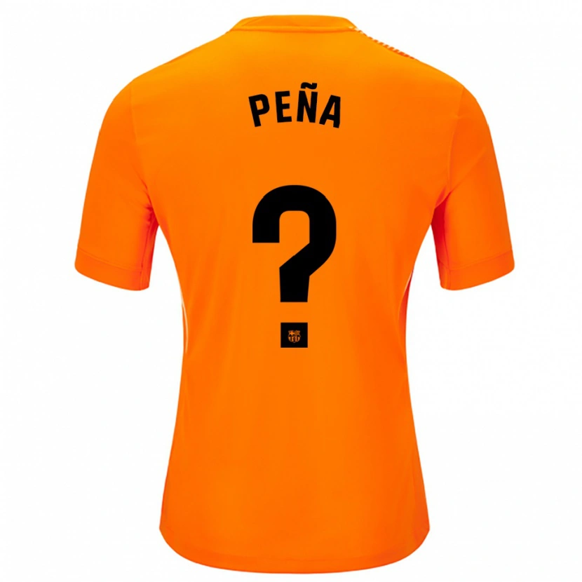 Danxen Kinder Pablo Peña #0 Trikot Orange Schwarz Torwarttrikot 2025/26 Österreich
