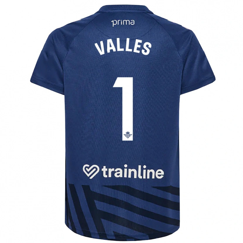 Danxen Kinder Álvaro Valles #1 Trikot Königsblau Weiß Torwarttrikot 2025/26 Österreich