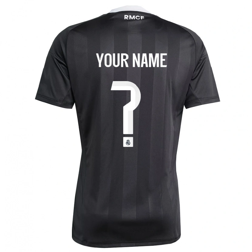 Danxen Kinder Real Madrid Trikot Schwarz Weiß Torwarttrikot 2025/26 Österreich
