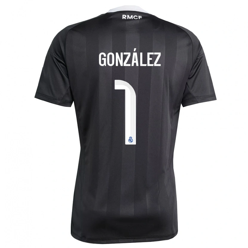 Danxen Kinder Álvaro González #1 Trikot Schwarz Weiß Torwarttrikot 2025/26 Österreich