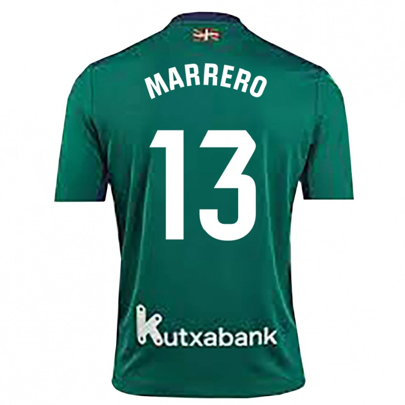 Danxen Kinder Unai Marrero #13 Trikot Marineblau Grün Torwarttrikot 2025/26 Österreich