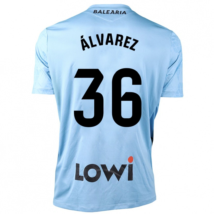 Danxen Kinder Anna Álvarez #36 Trikot Hellblau Schwarz Torwarttrikot 2025/26 Österreich