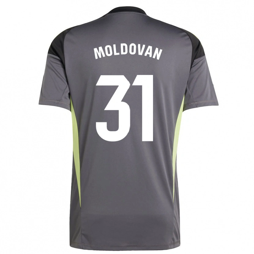 Danxen Kinder Horațiu Moldovan #31 Trikot Dunkelgrau Schwarz Torwarttrikot 2025/26 Österreich
