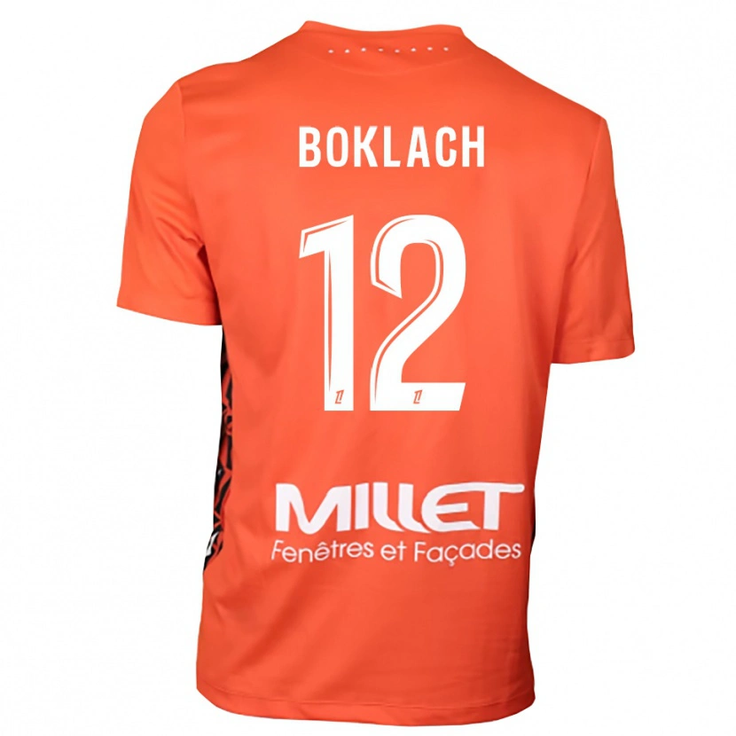 Danxen Kinder Kateryna Boklach #12 Trikot Orange Weiß Torwarttrikot 2025/26 Österreich