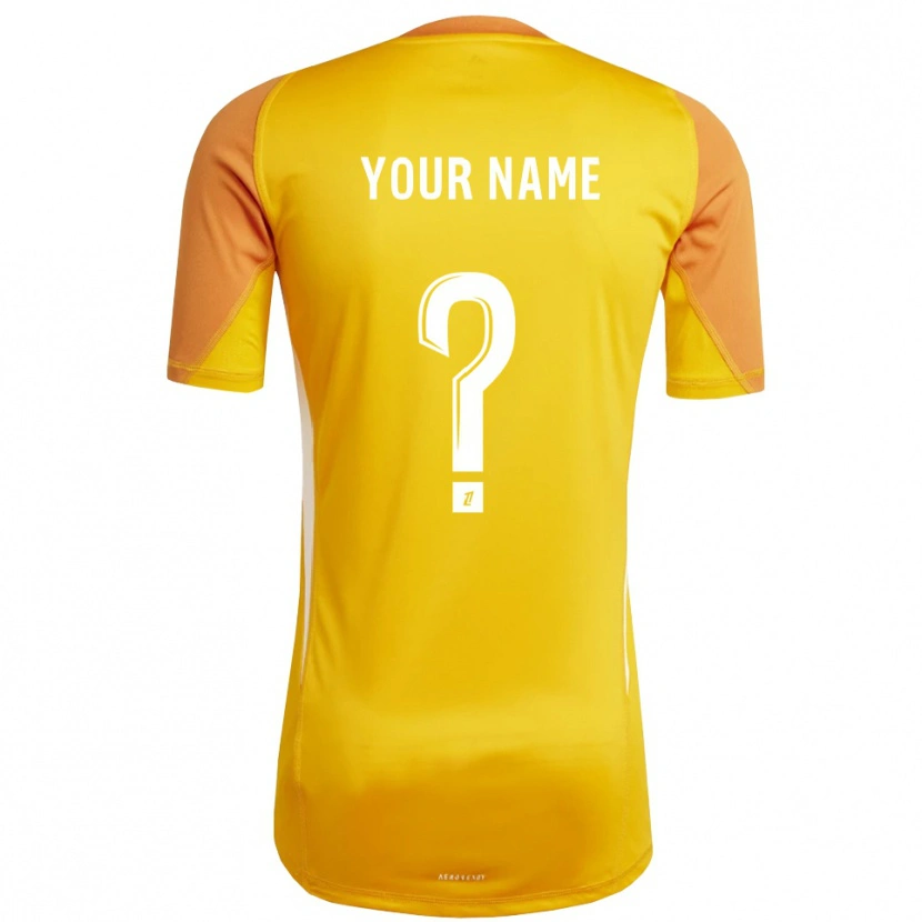 Danxen Kinder RC Strasbourg Trikot Orange Weiß Torwarttrikot 2025/26 Österreich