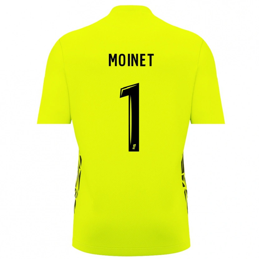 Danxen Kinder Victor Moinet #1 Trikot Leuchtendes Grün Torwarttrikot 2025/26 Österreich