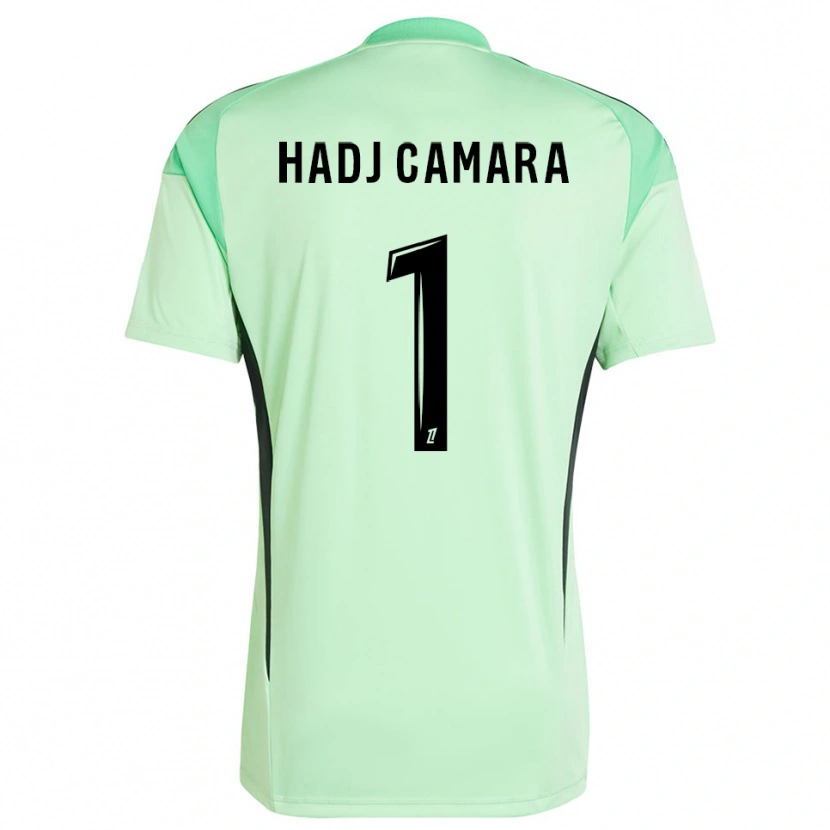 Danxen Kinder El Hadj Camara #1 Trikot Hellgrün Schwarz Torwarttrikot 2025/26 Österreich